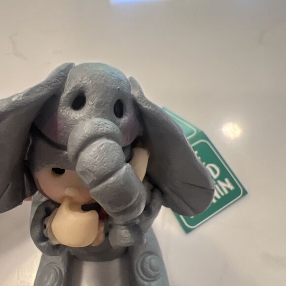 Lefton The Child Within Peanut Statue 1999 Child With Elephant Costume - Picture 9 of 11